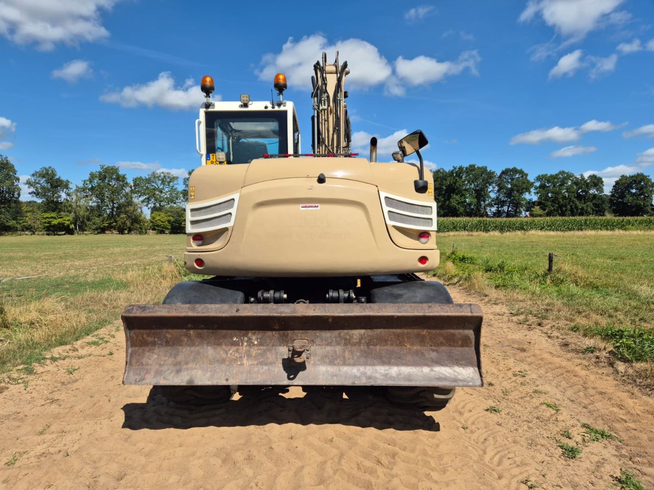 Nette Terex TW 110 mobiele kraan met draaikantelkop