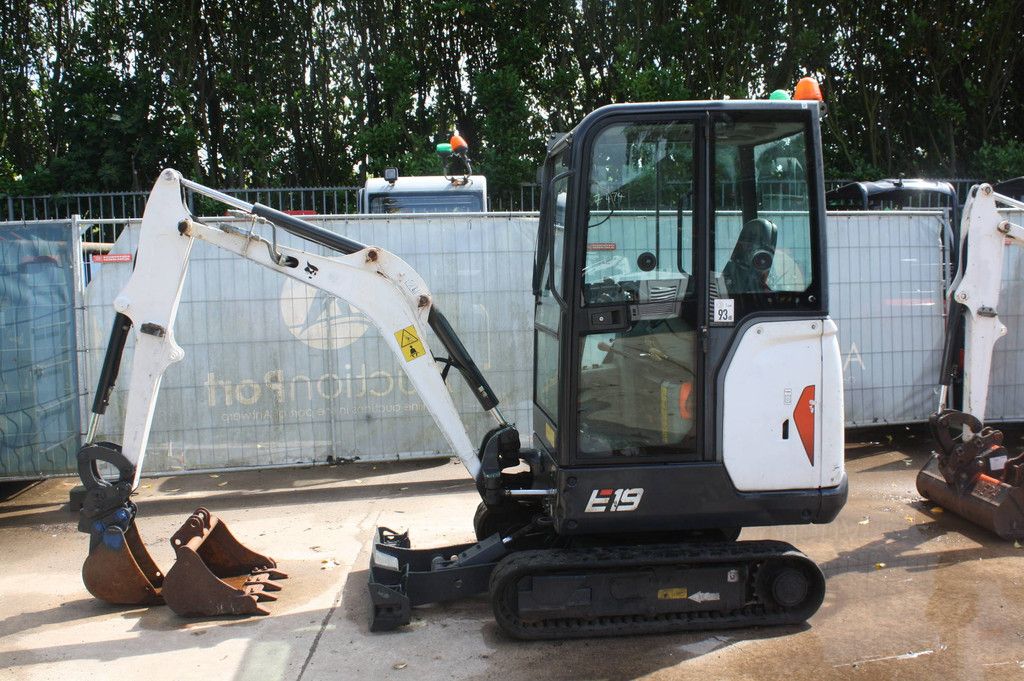 Minigraver Bobcat E19 Diesel 10kW 2017