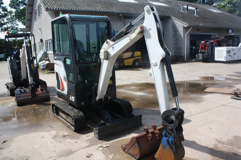 Minigraver Bobcat E19 Diesel 10kW 2017