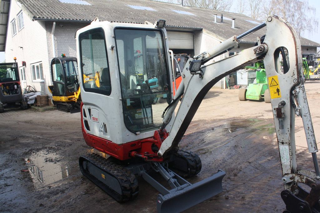 Mini excavator Takeuchi TB216 Diesel 11.5kW 2016