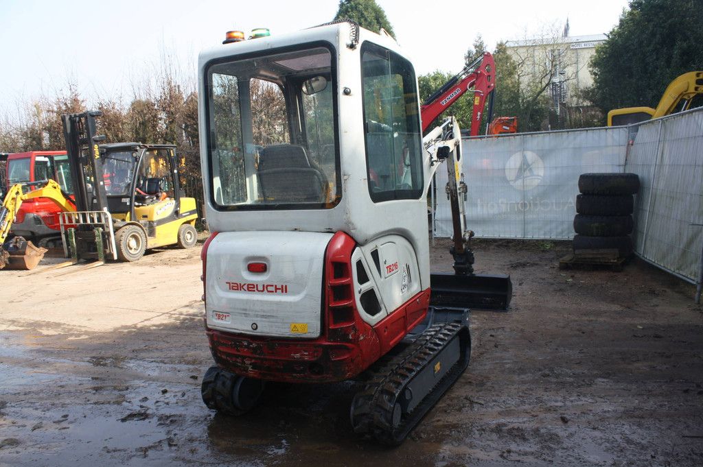 Mini excavator Takeuchi TB216 Diesel 11.5kW 2016