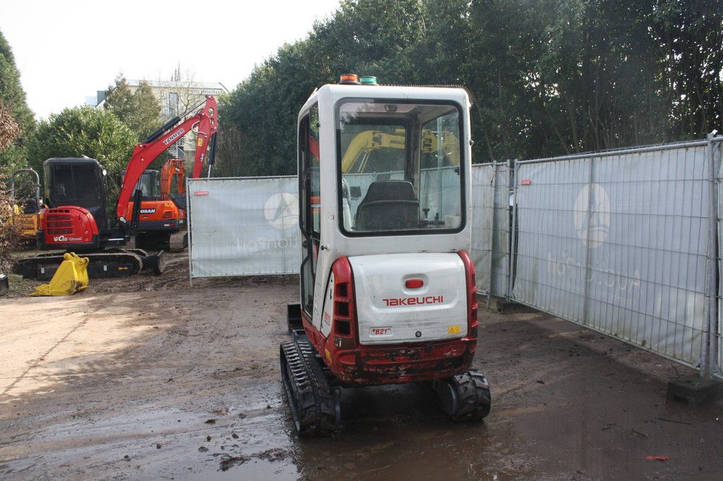 Mini excavator Takeuchi TB216 Diesel 11.5kW 2016