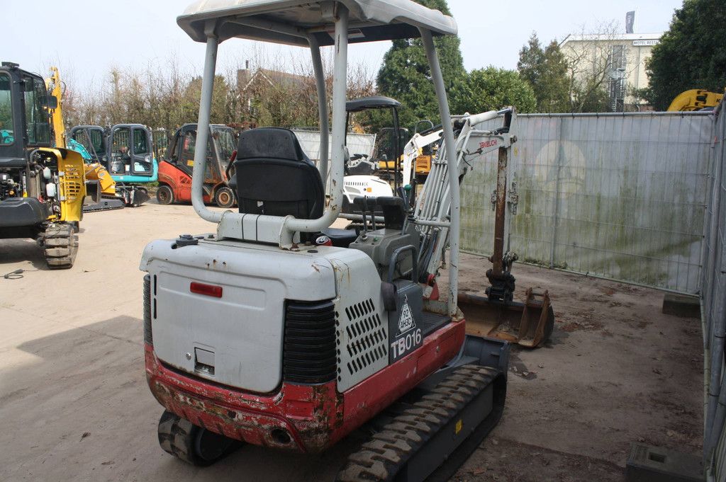 Mini excavator Takeuchi TB016 Diesel 2013