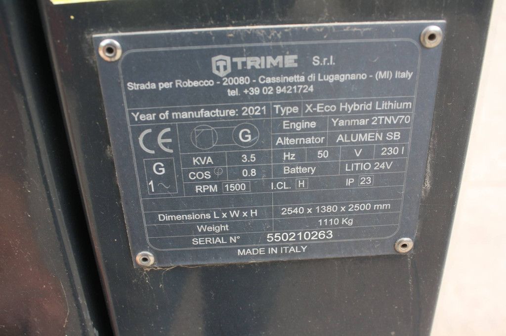 Lichtmast Trime X-Eco Hybrid Lithium Hybrid 2021 4kVA