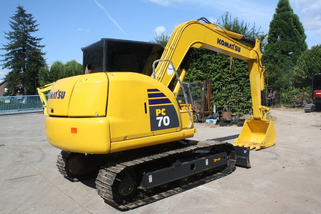 Crawler excavator Komatsu PC70-8 Diesel 51kW 2016