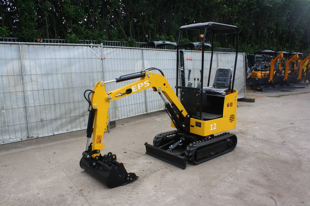 Mini excavator EPS Nuoman NM-E12 Diesel 7kW 2026 Demo