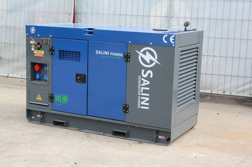 Generator Salini VG-R30 Diesel 31kVA 2026 Demo