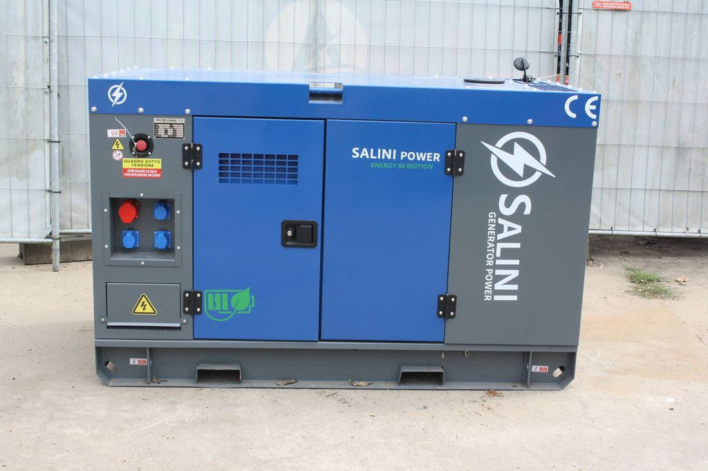 Generator Salini VG-R30 Diesel 31kVA 2026 Demo