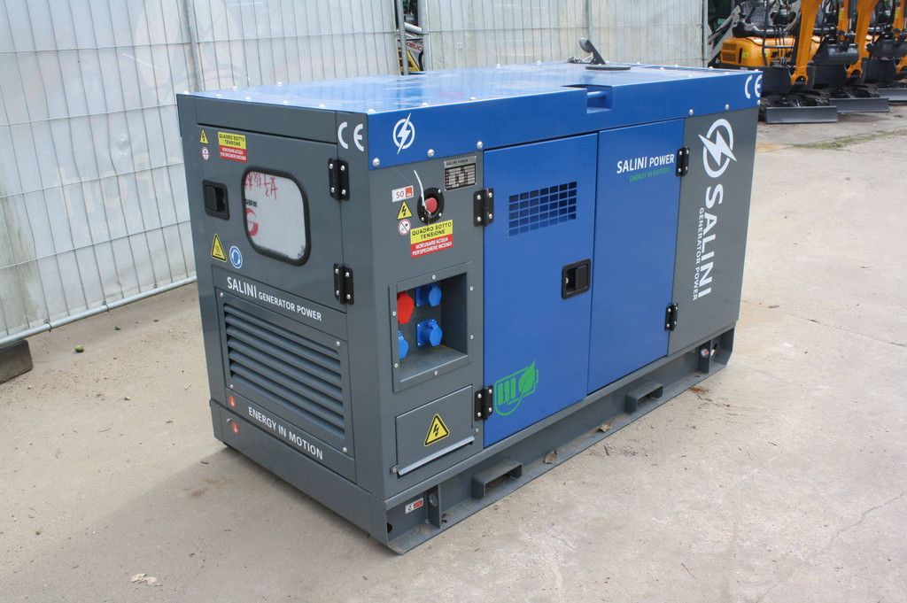 Generator Salini VG-R30 Diesel 31kVA 2026 Demo
