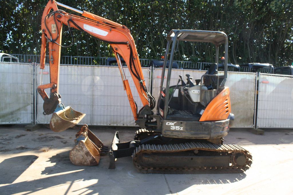 Mini excavator Doosan DX 35Z Diesel 2017