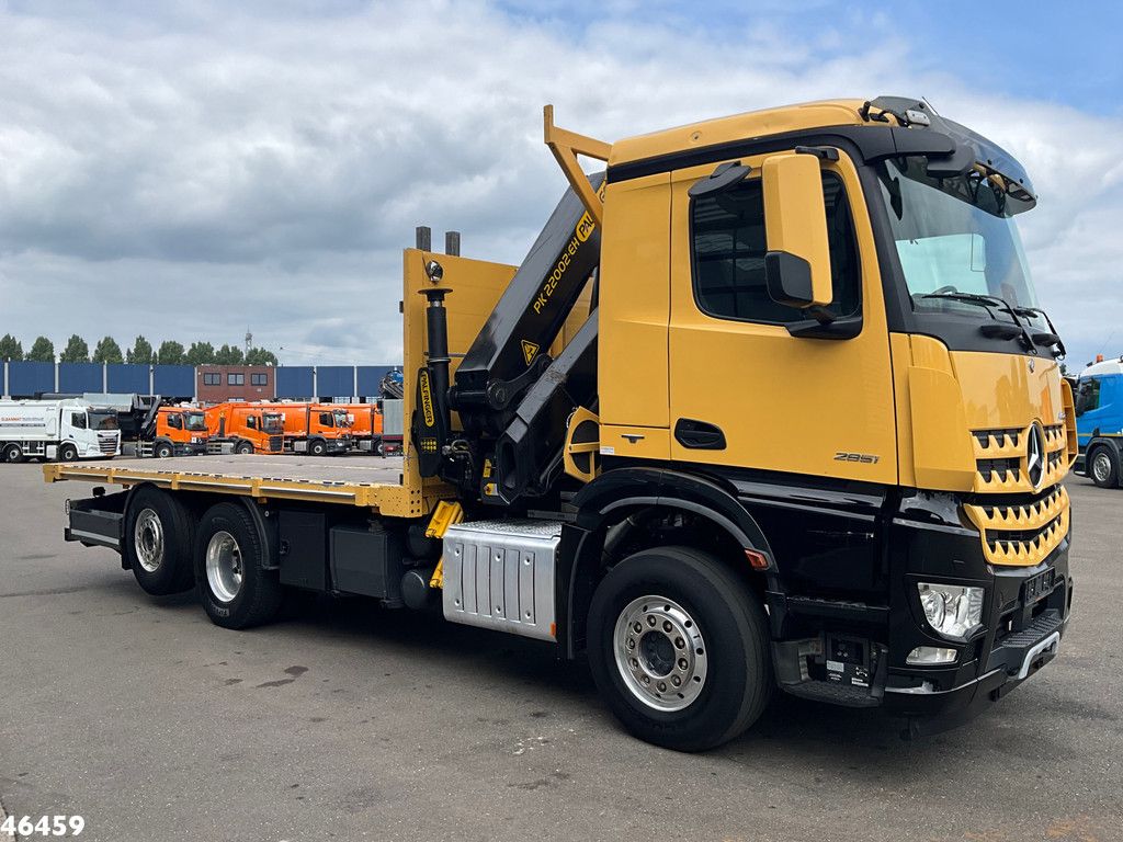 Mercedes-Benz Arocs 2851 Euro 6 Palfinger 22 Tonmeter laadkraan