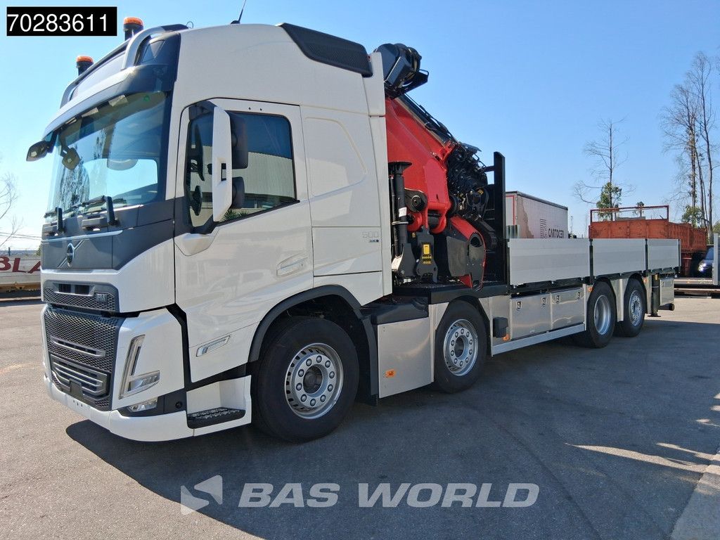 Volvo FM 500 8X2 NEW! Palfinger PK580 TEC Crane + PJ090C JIB + 2.5t Winch ACC Euro 6
