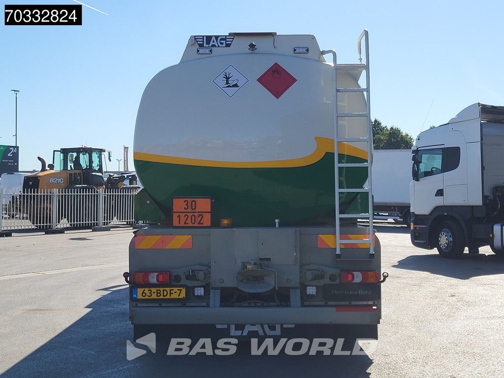 Mercedes Actros Actros 2545 6X2 NL-Truck 22.600 liter LAG Fuel tanker 4 compartments Lift+steering axle Euro 6