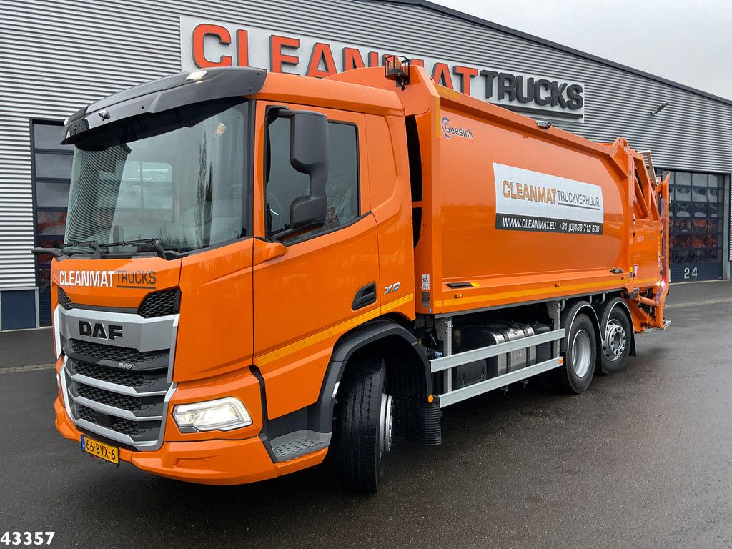 DAF FAN XD 340 Geesink 22m³ Welvaarts weighing system