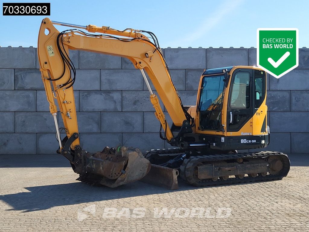 Hyundai R80 CR-9A A/C - 3 Buckets