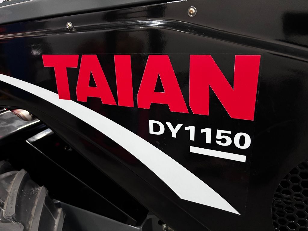 Dikke TAIAN DY1150 minishovel telescooplader met 4 cil. YANMAR