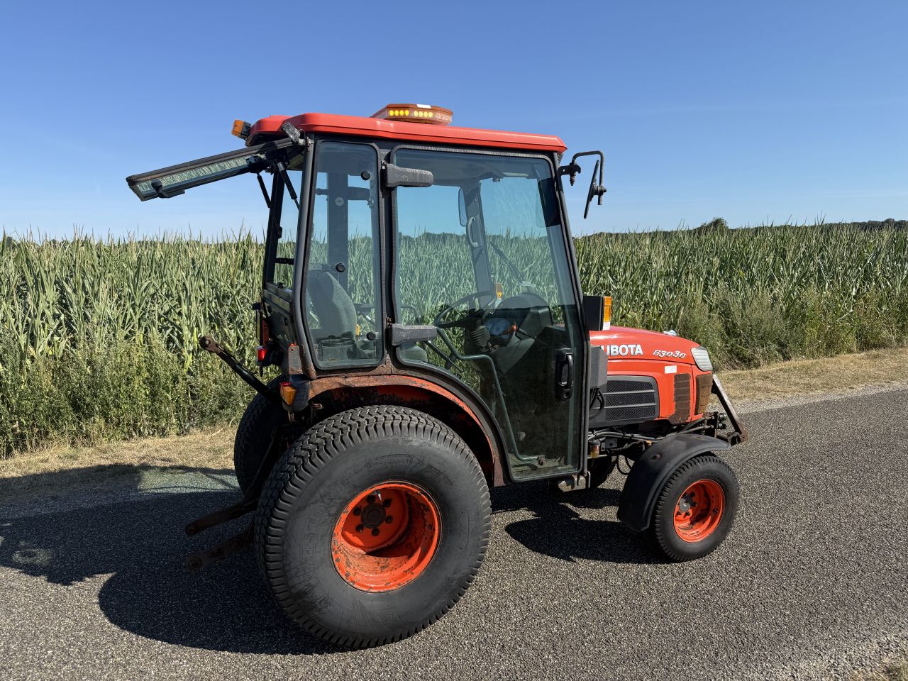 Kubota B3030 mini trekker 540 uur