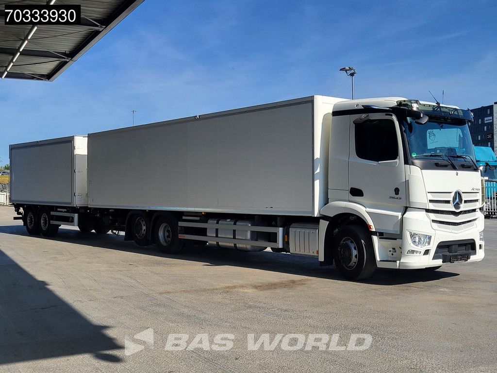 Mercedes Actros 2543 6X2 Combi 2000kg Ladebordwand Lift+steering axle Automatic Euro 6