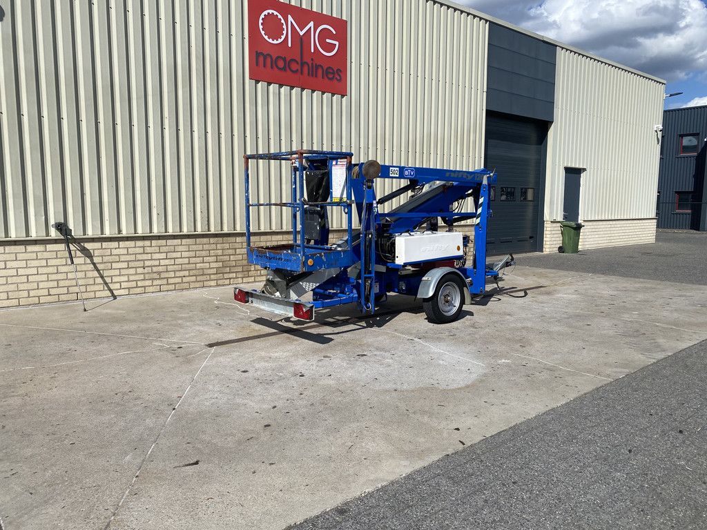 2016 Niftylift 120TAC, Aanhanger hoogwerker, 12 meter