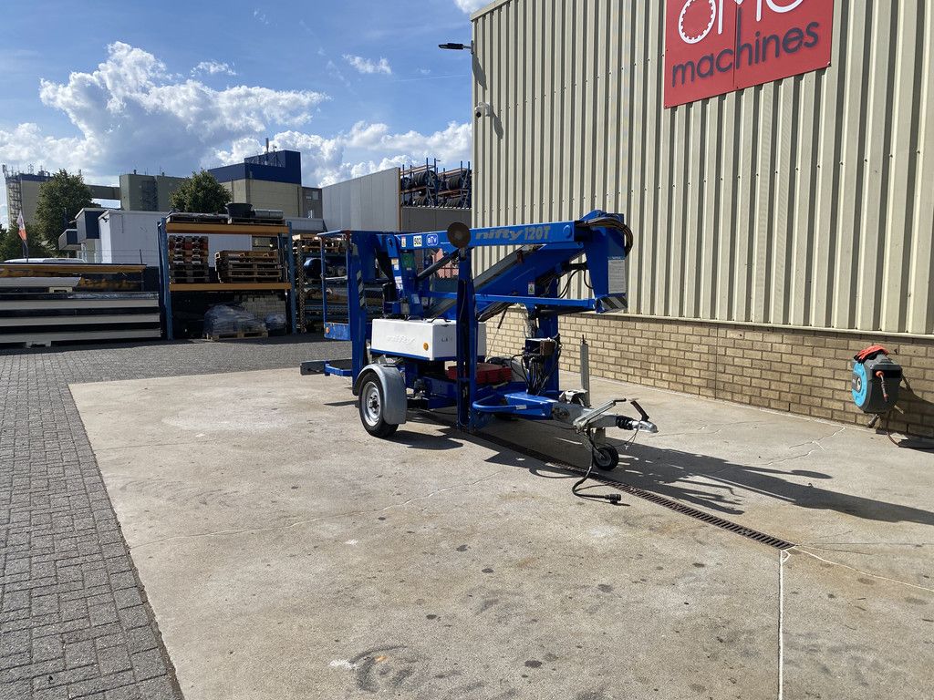 2016 Niftylift 120TAC, Aanhanger hoogwerker, 12 meter
