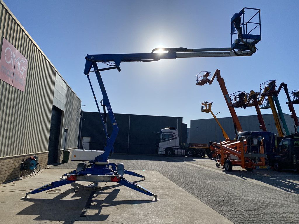 2016 Niftylift 120TAC, Aanhanger hoogwerker, 12 meter