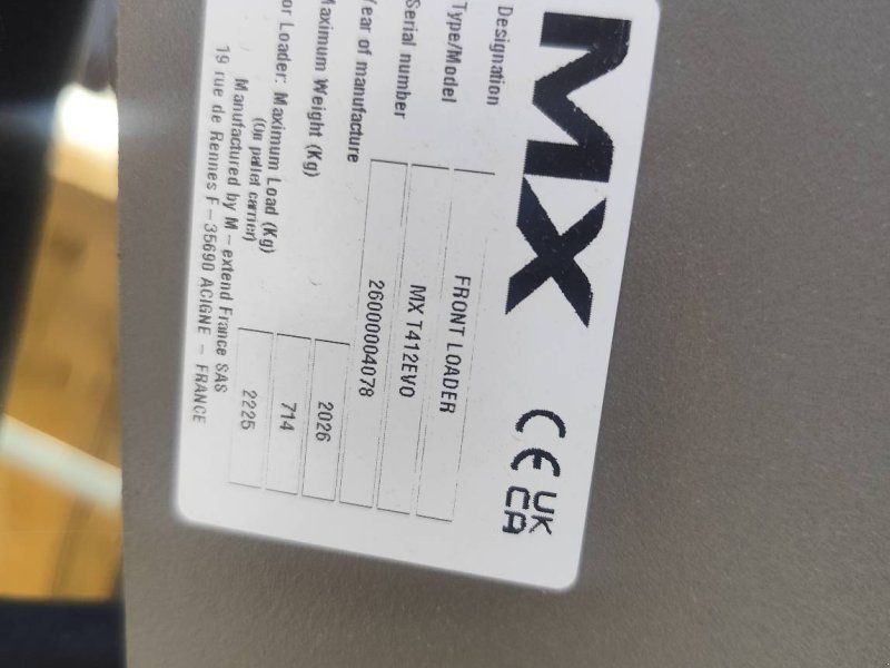 Mailleux BRANCARD T412evo