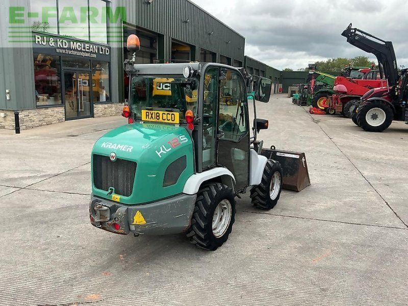Kramer kl12.5 wheeled compact loading shovel (st26518)