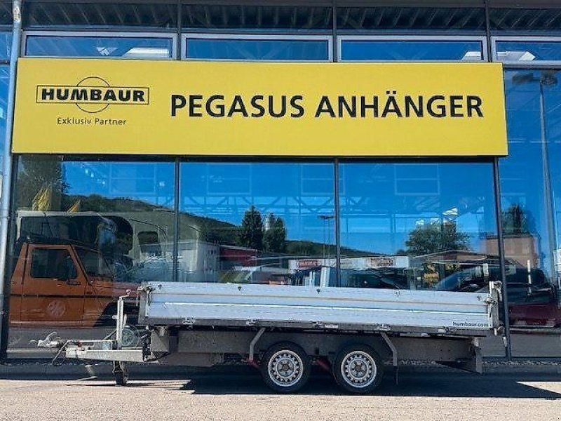 Humbaur HTK 3500.37 Hochlader 3-Seitenkipper Anhänger 3,5t. 1.Hd.