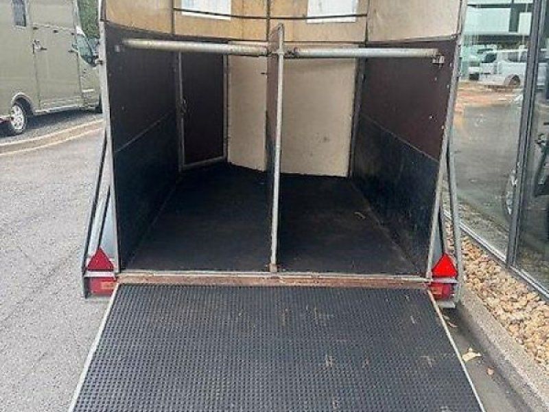 Böckmann P11 2 Pferde Holz/Plane Sattelkammer 2t.