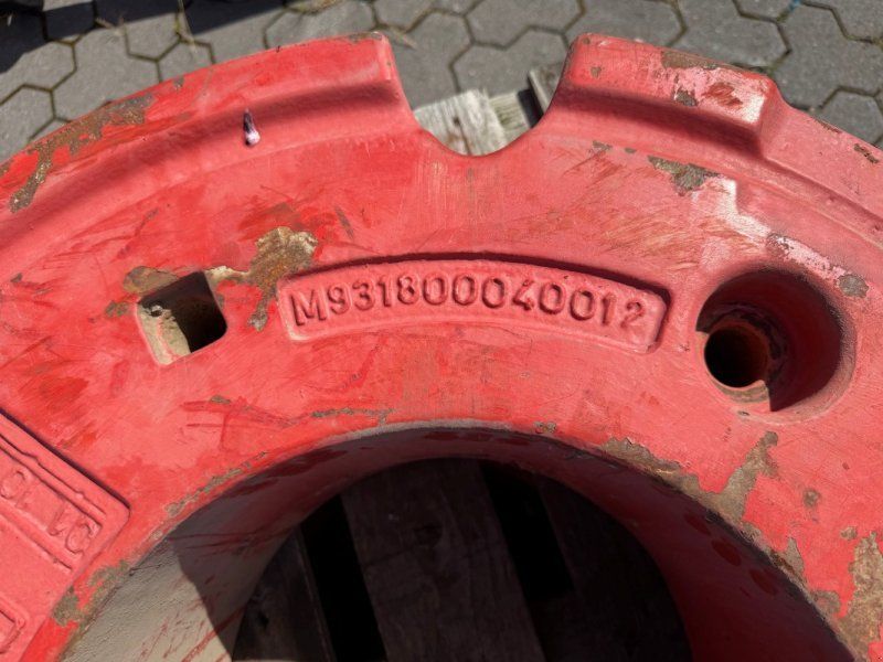 Fendt 2 Radgewichte a 1000 kg
