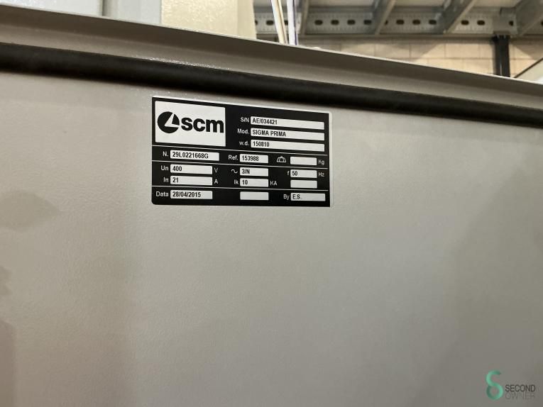 Panel saws SCM Sigma Prima 67 2015
