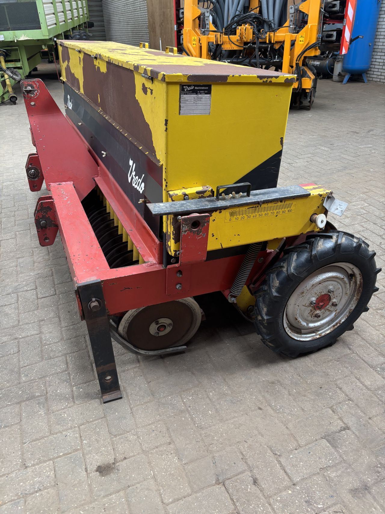 Vredo doorzaaimachine 2.5 meter