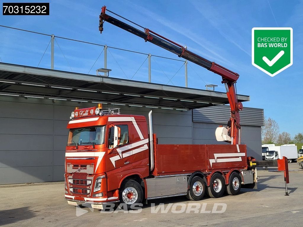 Volvo FH16 FH16 750 8X2 FH16 Palfinger PK15002 Kran Crane Full Air Suspension Euro 6