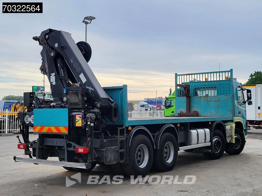 Volvo FM 400 8X4 HIAB 211 EP-5 HIDUO Kran Crane Full Steel VEB+ Euro 5