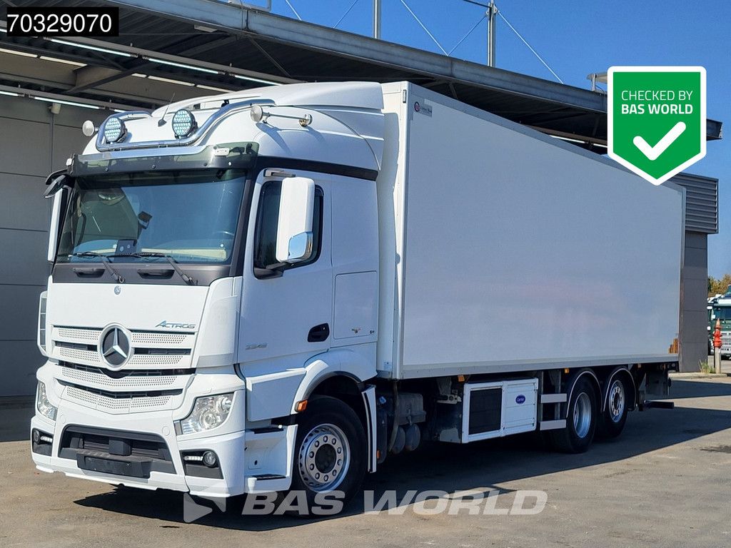 Mercedes Actros 2548 6X2 Carrier cooling engine 2500kg Ladebordwand Lift+steering axle Euro 6