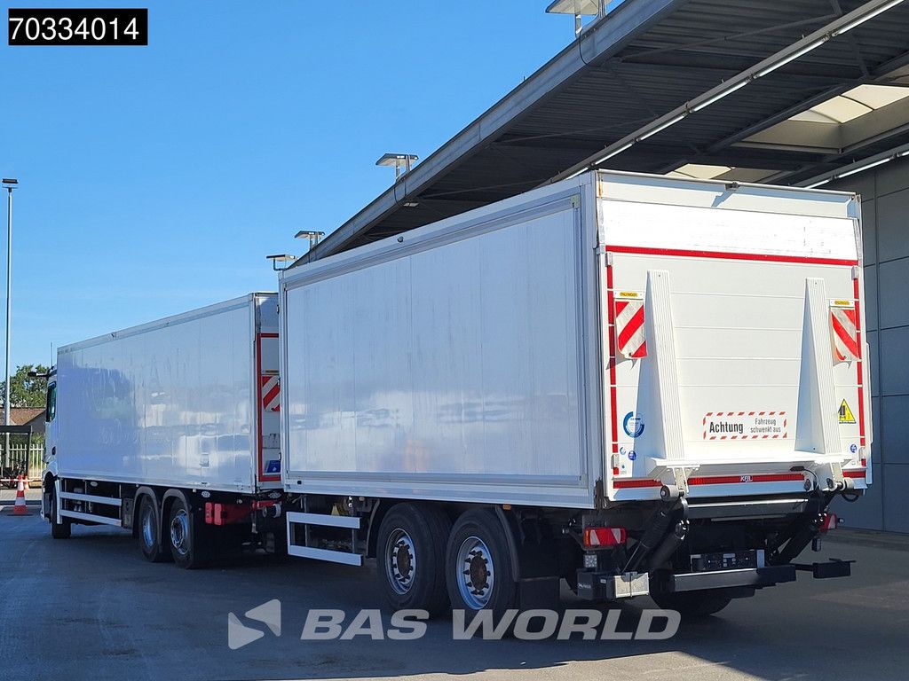 Mercedes Actros 2543 6X2 Combi 2000kg Ladebordwand Lift+steering axle Automatic Euro 6