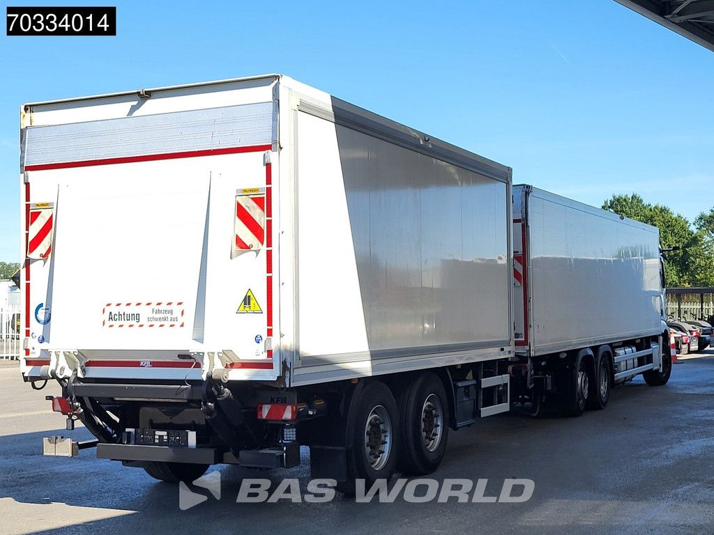 Mercedes Actros 2543 6X2 Combi 2000kg Ladebordwand Lift+steering axle Automatic Euro 6