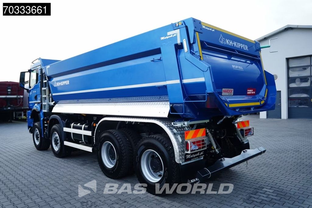 MAN TGS TGS 41.480 8X8 NEW! 8x8 19m3 KH Kipper Steel suspension Big-Axle Euro 6