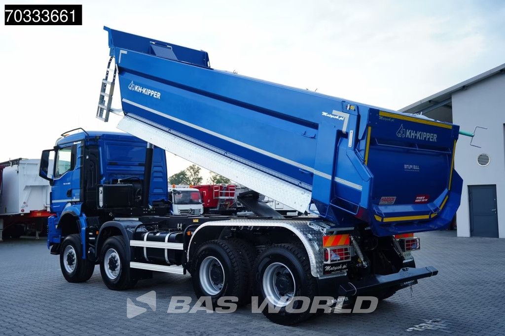 MAN TGS TGS 41.480 8X8 NEW! 8x8 19m3 KH Kipper Steel suspension Big-Axle Euro 6