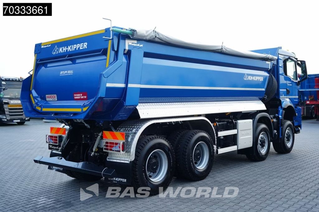 MAN TGS TGS 41.480 8X8 NEW! 8x8 19m3 KH Kipper Steel suspension Big-Axle Euro 6