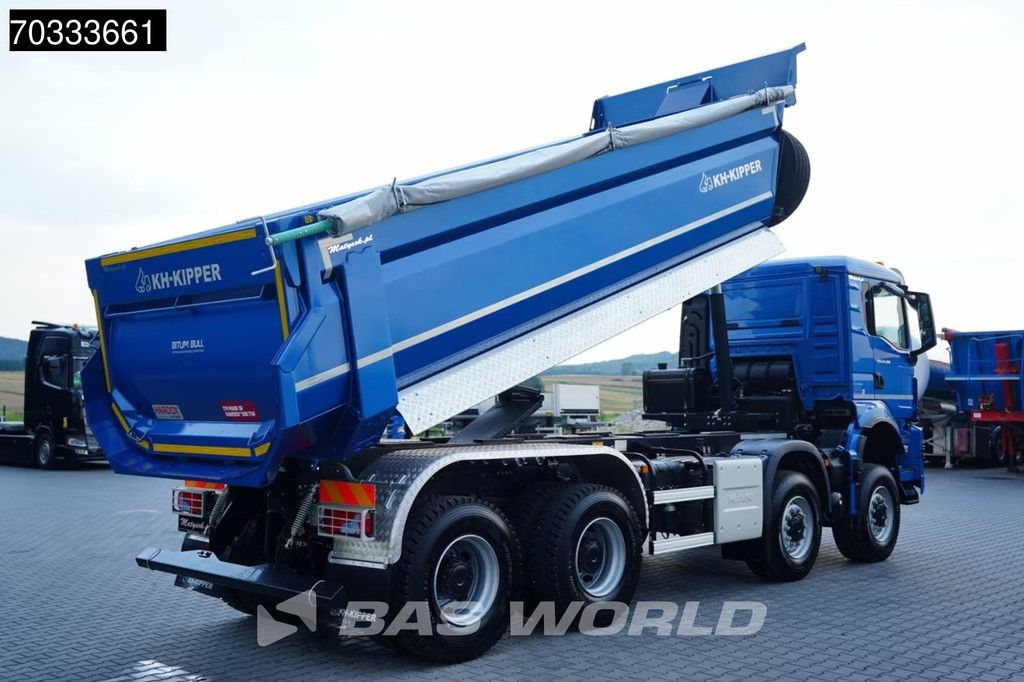 MAN TGS TGS 41.480 8X8 NEW! 8x8 19m3 KH Kipper Steel suspension Big-Axle Euro 6