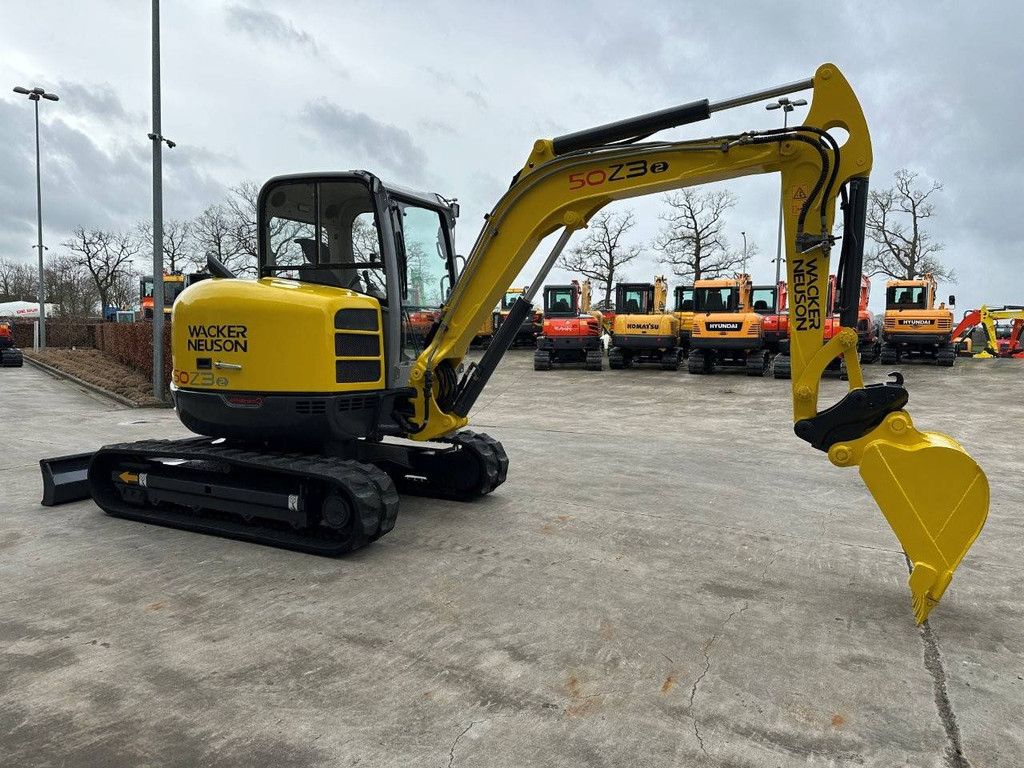 Midi excavator Wacker Neuson 50Z3 Diesel 2016