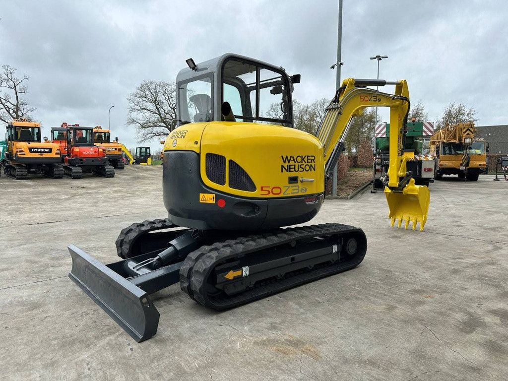 Midi excavator Wacker Neuson 50Z3 Diesel 2016