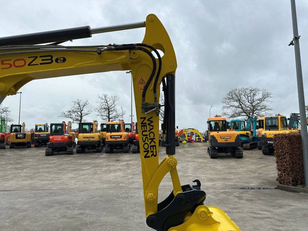 Midi excavator Wacker Neuson 50Z3 Diesel 2016
