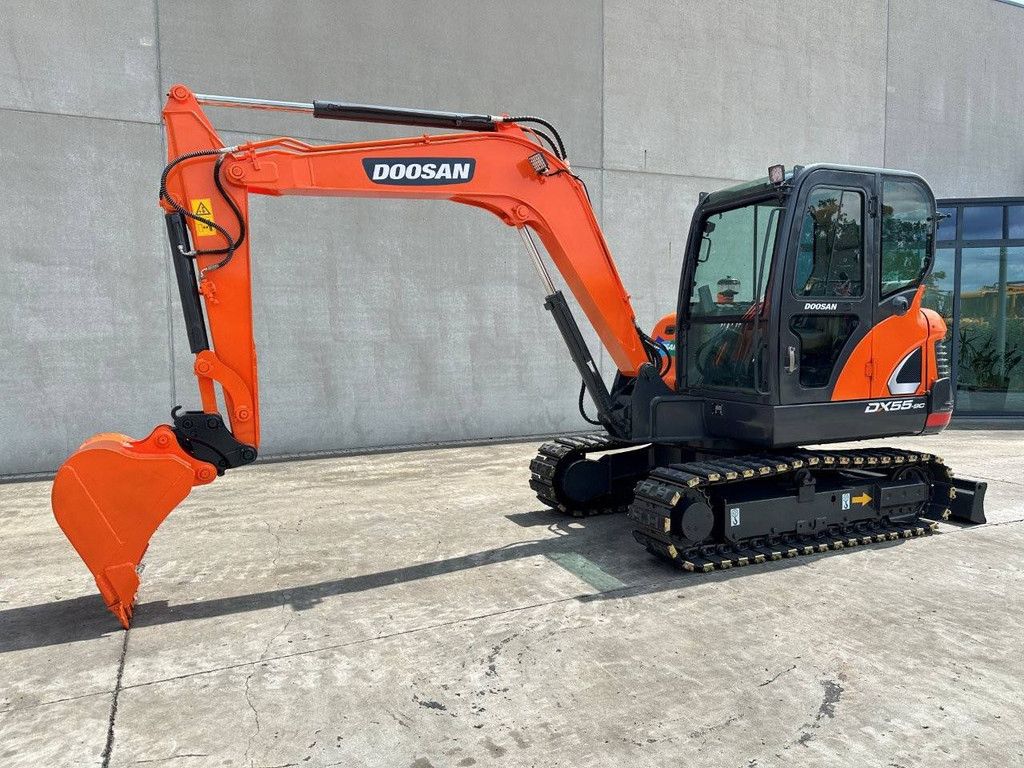 Doosan DX55-9C Diesel Midi Excavator 2018