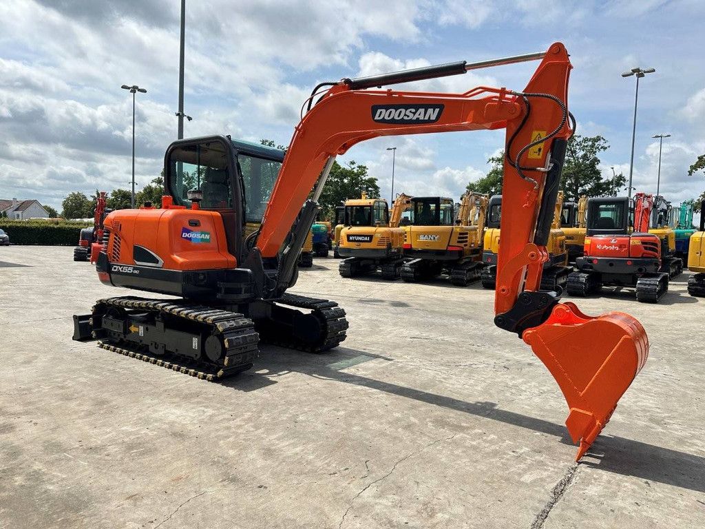 Doosan DX55-9C Diesel Midi Excavator 2018