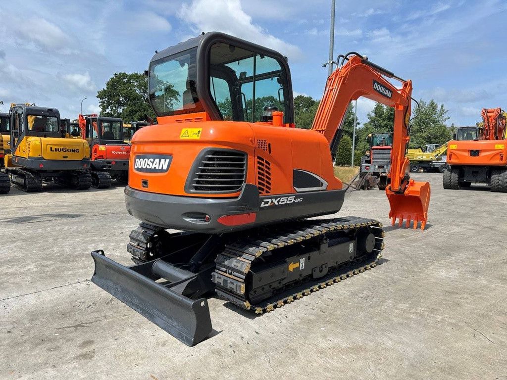 Doosan DX55-9C Diesel Midi Excavator 2018