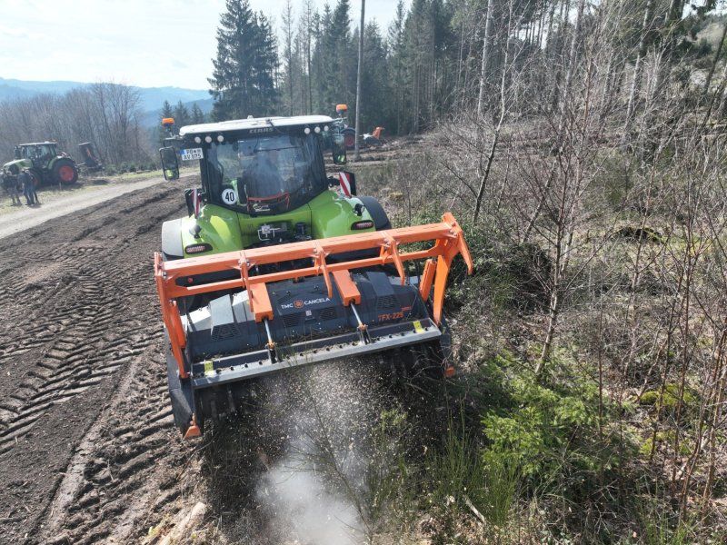 TMC Cancela TFX-225 Forstmulcher /Mulchfräse für Traktor-Lagergerät-Aktion.
