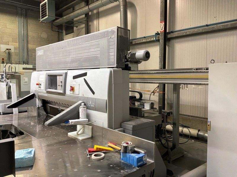 2011 Polar Pacer 137ATXT Autotrim High-Quality Cutting Machine