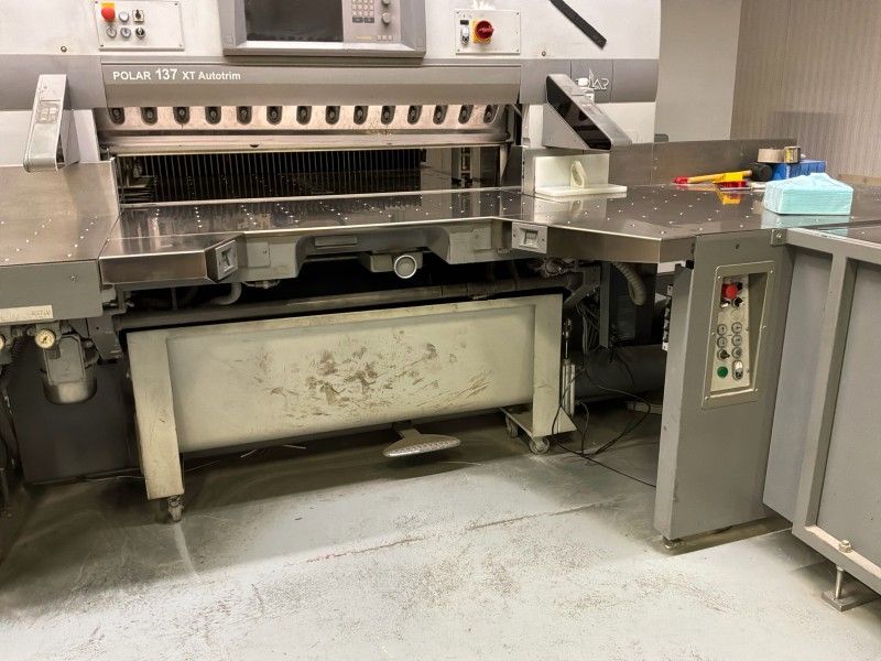 2011 Polar Pacer 137ATXT Autotrim High-Quality Cutting Machine